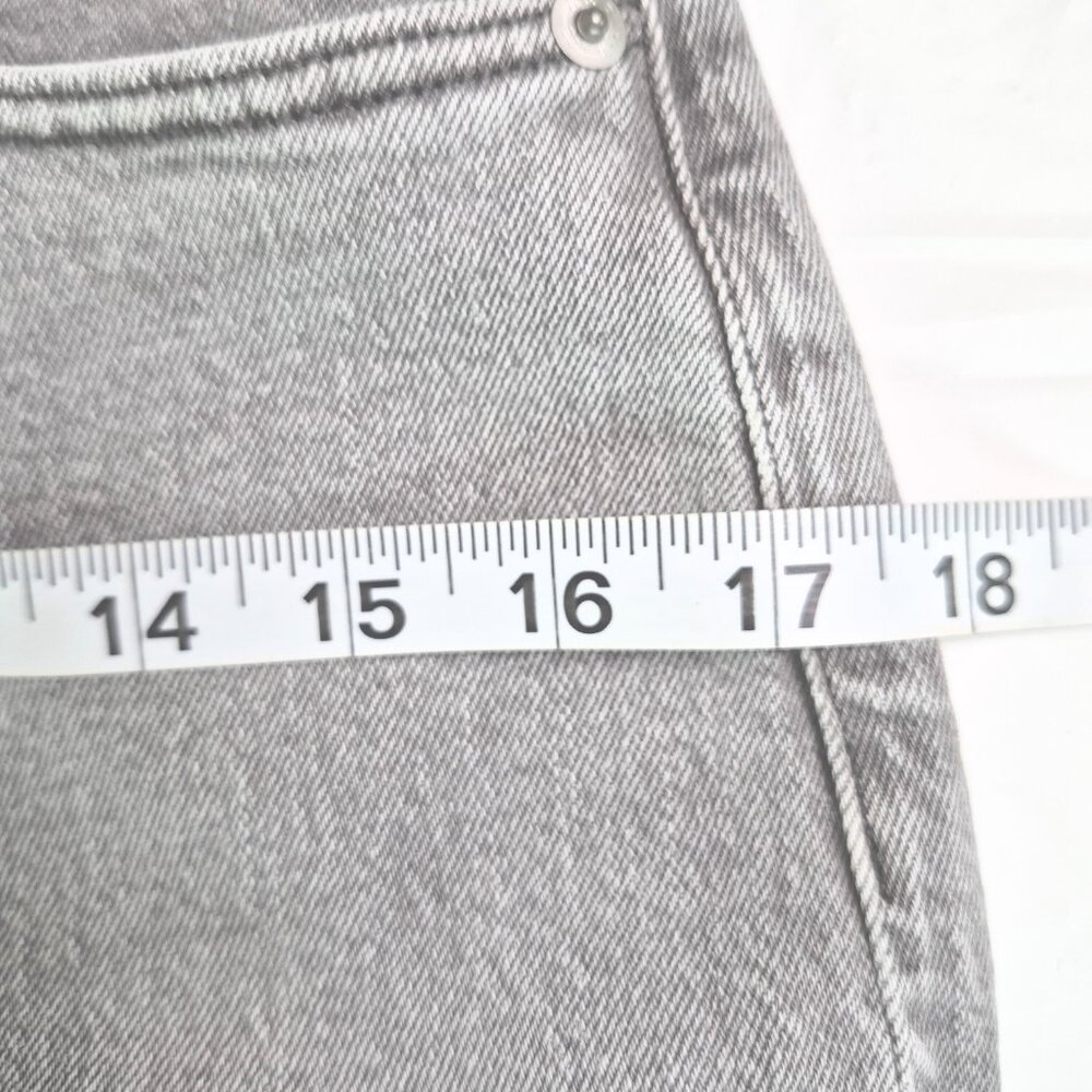 Abercrombie & Fitch Curve Love Jeans Size 28 Ultra High Rise 90's Straight Leg - Picture 6 of 8